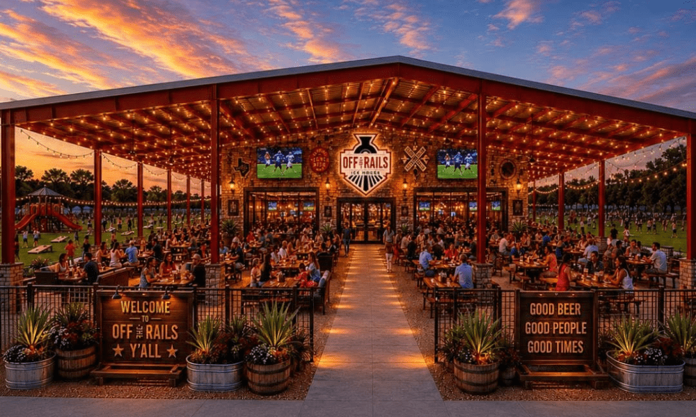 Off the Rails Ice House and the "Celina Entertainment District"